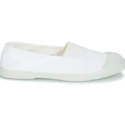 Bensimon - TENNIS ELASTIQUE Blanc Clearance