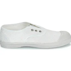 Bensimon Baskets Mode^- TENNIS ELLY BRODERIE ANGLAISE