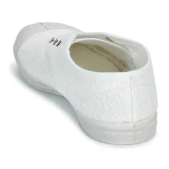 Bensimon Baskets Mode^- TENNIS ELLY BRODERIE ANGLAISE