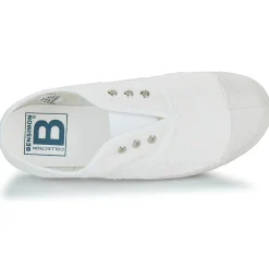 Bensimon Baskets Mode^- TENNIS ELLY BRODERIE ANGLAISE