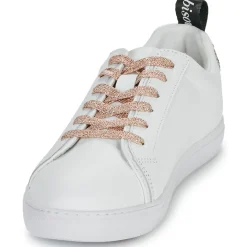 Bons baisers de Paname Baskets Mode^- BETTYS METALIC ROSE GOLD LACE
