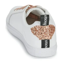 Bons baisers de Paname Baskets Mode^- BETTYS METALIC ROSE GOLD LACE