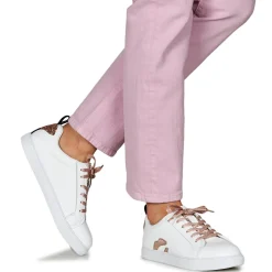 Bons baisers de Paname Baskets Mode^- BETTYS METALIC ROSE GOLD LACE