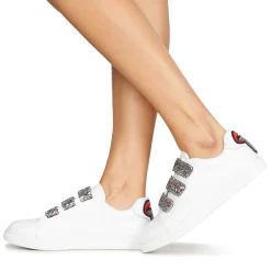 Bons baisers de Paname - EDITH GLITTER TONGUE Blanc Discount