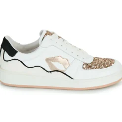 Bons baisers de Paname - LOULOU BLANC ROSE GOLD GLITTER< Baskets Mode