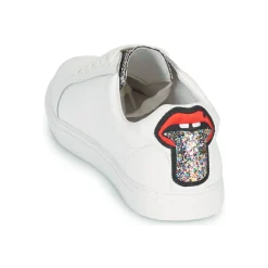 Bons baisers de Paname - SIMONE GLITTER TONGUE Blanc Hot