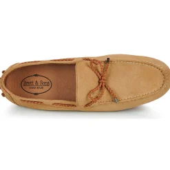 Brett & Sons Mocassins & Chaussures Bateau^- 4389-VEL-BEGE-