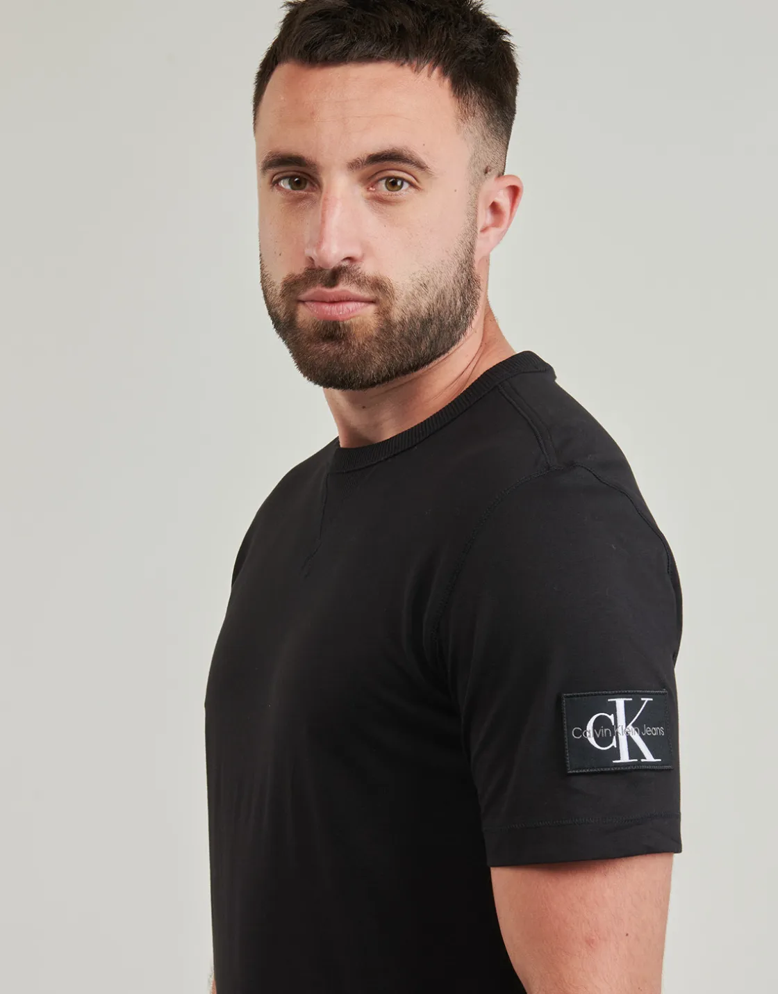 Calvin Klein Jeans T-shirts & Polos^- BADGE REGULAR TEE