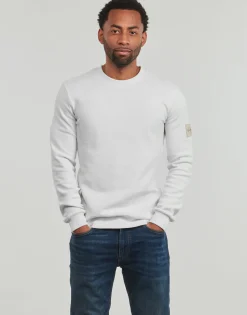 Calvin Klein Jeans T-shirts & Polos^- BADGE WAFFLE LS TEE
