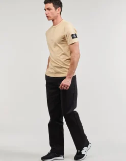 Calvin Klein Jeans - BADGE REGULAR TEE Beige Outlet