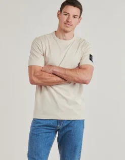 Calvin Klein Jeans - BADGE REGULAR TEE Gris New