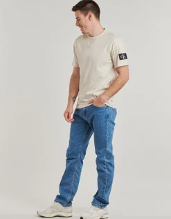Calvin Klein Jeans - BADGE REGULAR TEE Gris New