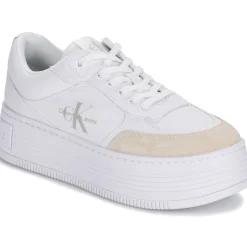 Calvin Klein Jeans Baskets Mode^- BOLD PLATF LOW LACE MIX ML BTW