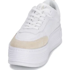 Calvin Klein Jeans Baskets Mode^- BOLD PLATF LOW LACE MIX ML BTW
