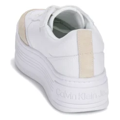 Calvin Klein Jeans Baskets Mode^- BOLD PLATF LOW LACE MIX ML BTW