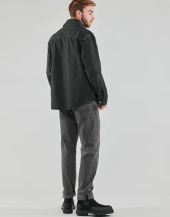 Calvin Klein Jeans Vestes^- CANVAS RELAXED LINEAR SHIRT