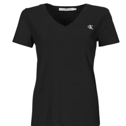 Calvin Klein Jeans T-shirts & Polos^- CK EMBROIDERY STRETCH V-NECK