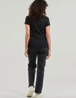 Calvin Klein Jeans T-shirts & Polos^- CK EMBROIDERY STRETCH V-NECK