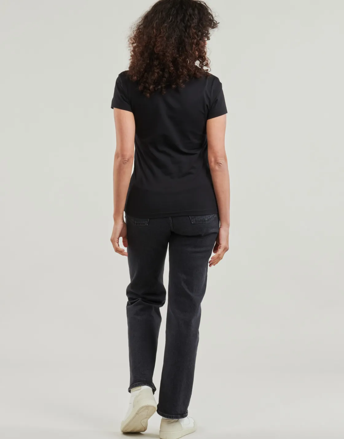 Calvin Klein Jeans T-shirts & Polos^- CK EMBROIDERY STRETCH V-NECK