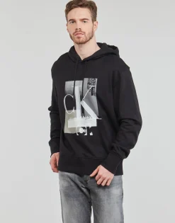 Calvin Klein Jeans - CONNECTED LAYER LANDSCAPE HOODIE< Sweats & Polaires