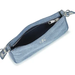 Calvin Klein Jeans - DENIM SHOULDER POUCH W/STRAP Bleu