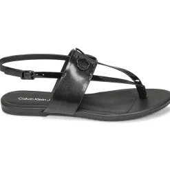 Calvin Klein Jeans - FLAT SANDAL TOEPOST HW< Sandales Et Nu-pieds