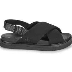 Calvin Klein Jeans Sandales Et Nu-pieds^- FLAT MOLDED CRXS SLING SANDAL CV