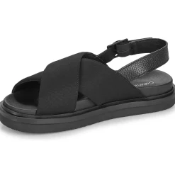Calvin Klein Jeans Sandales Et Nu-pieds^- FLAT MOLDED CRXS SLING SANDAL CV