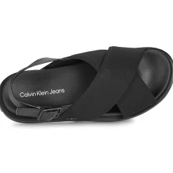 Calvin Klein Jeans Sandales Et Nu-pieds^- FLAT MOLDED CRXS SLING SANDAL CV