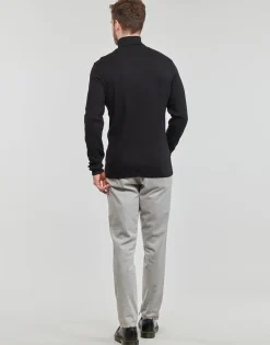 Calvin Klein Jeans - FREEFIT ROLL NECK LS Noir Online
