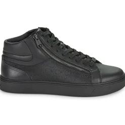 Calvin Klein Jeans Baskets Mode^- HIGH TOP LACE UP W/ZIP MONO