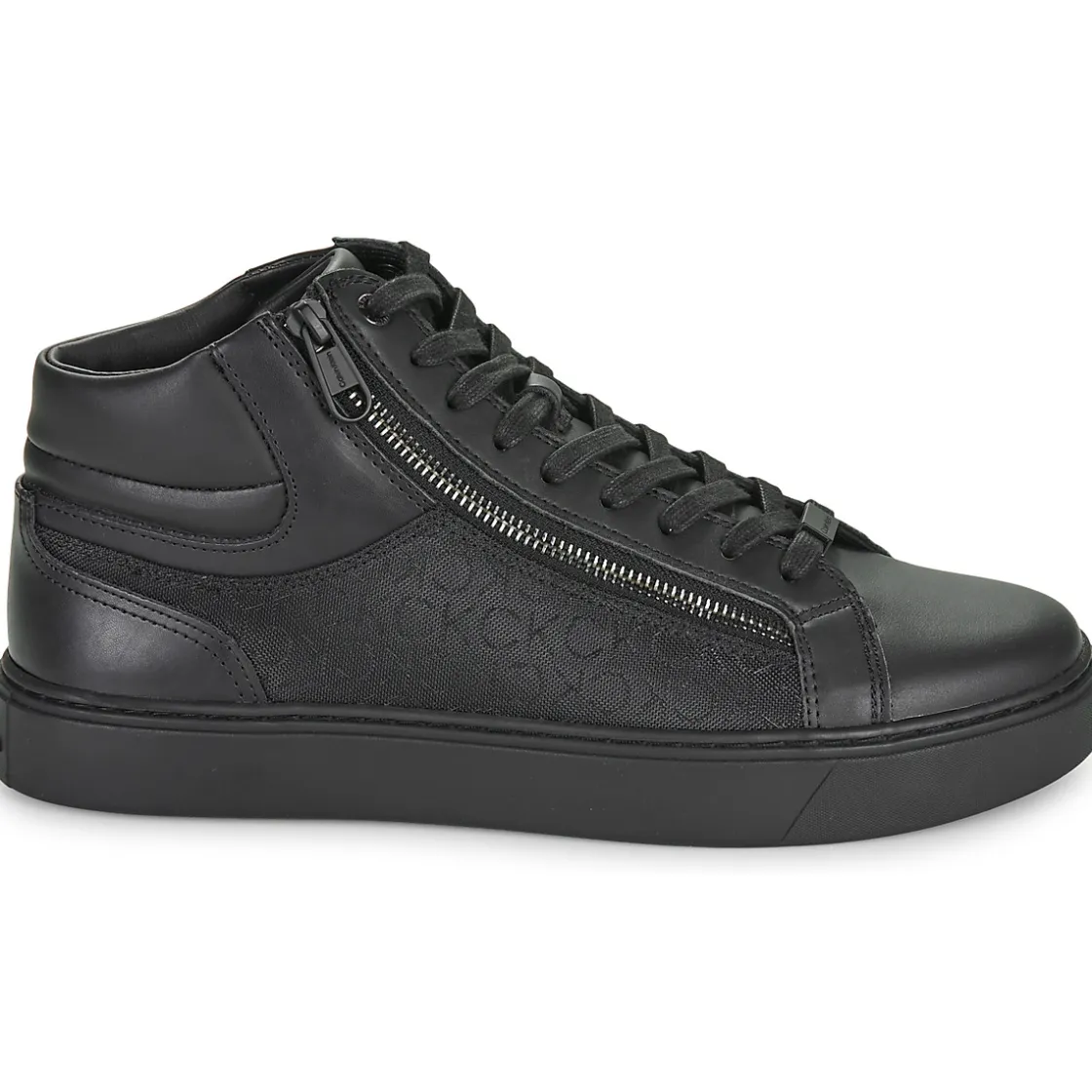 Calvin Klein Jeans Baskets Mode^- HIGH TOP LACE UP W/ZIP MONO
