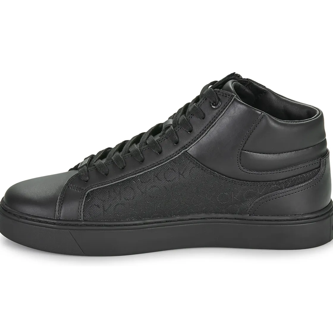 Calvin Klein Jeans Baskets Mode^- HIGH TOP LACE UP W/ZIP MONO