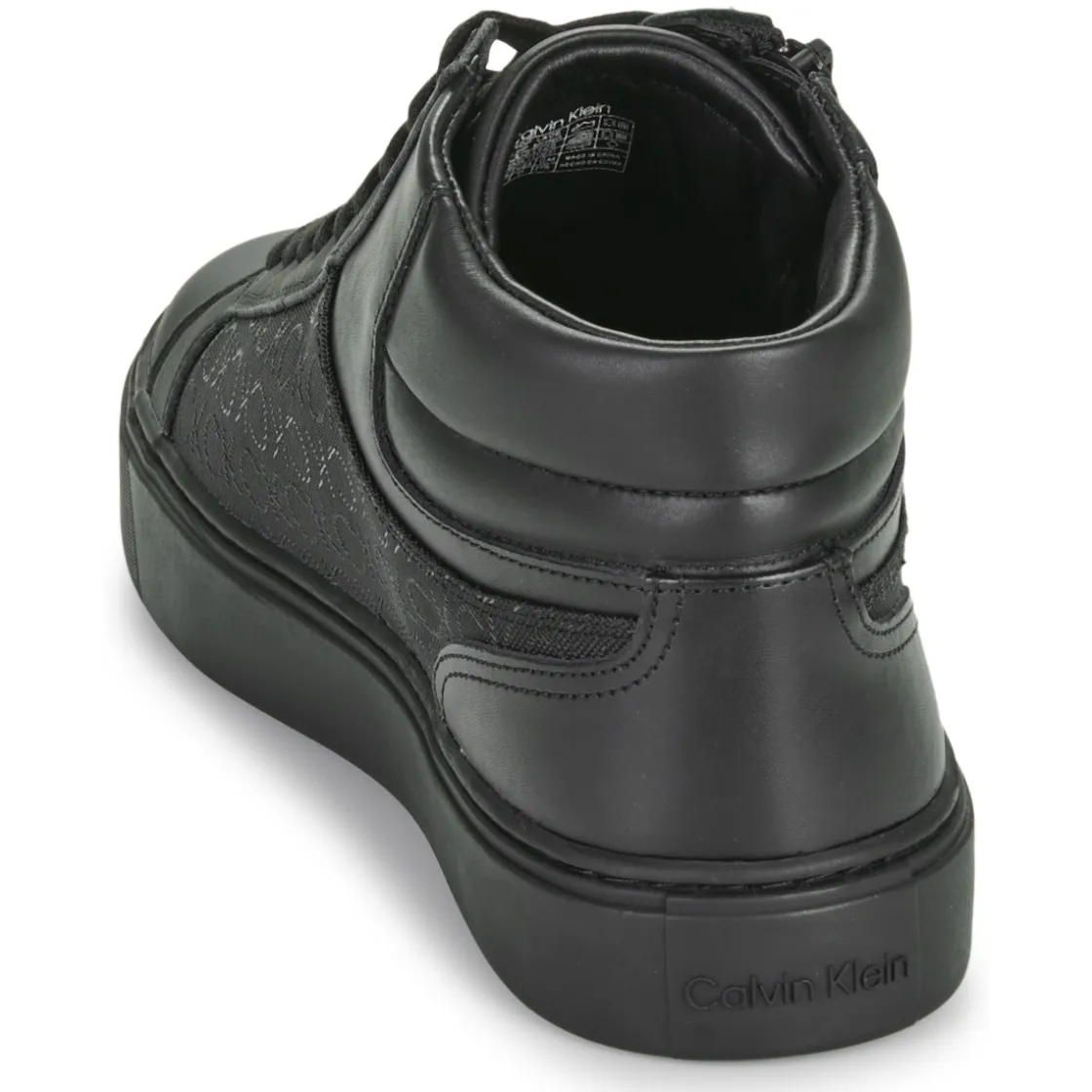 Calvin Klein Jeans Baskets Mode^- HIGH TOP LACE UP W/ZIP MONO