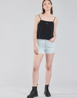Calvin Klein Jeans - HIGH RISE SHORT BleuClair Hot