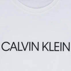 Calvin Klein Jeans - INSTITUTIONAL T-SHIRT Blanc Sale
