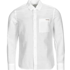 Calvin Klein Jeans - LINEN COTTON SHIRT< Chemises