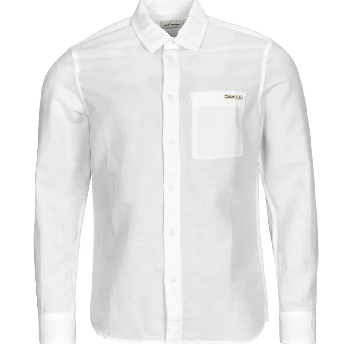 Calvin Klein Jeans - LINEN COTTON SHIRT< Chemises