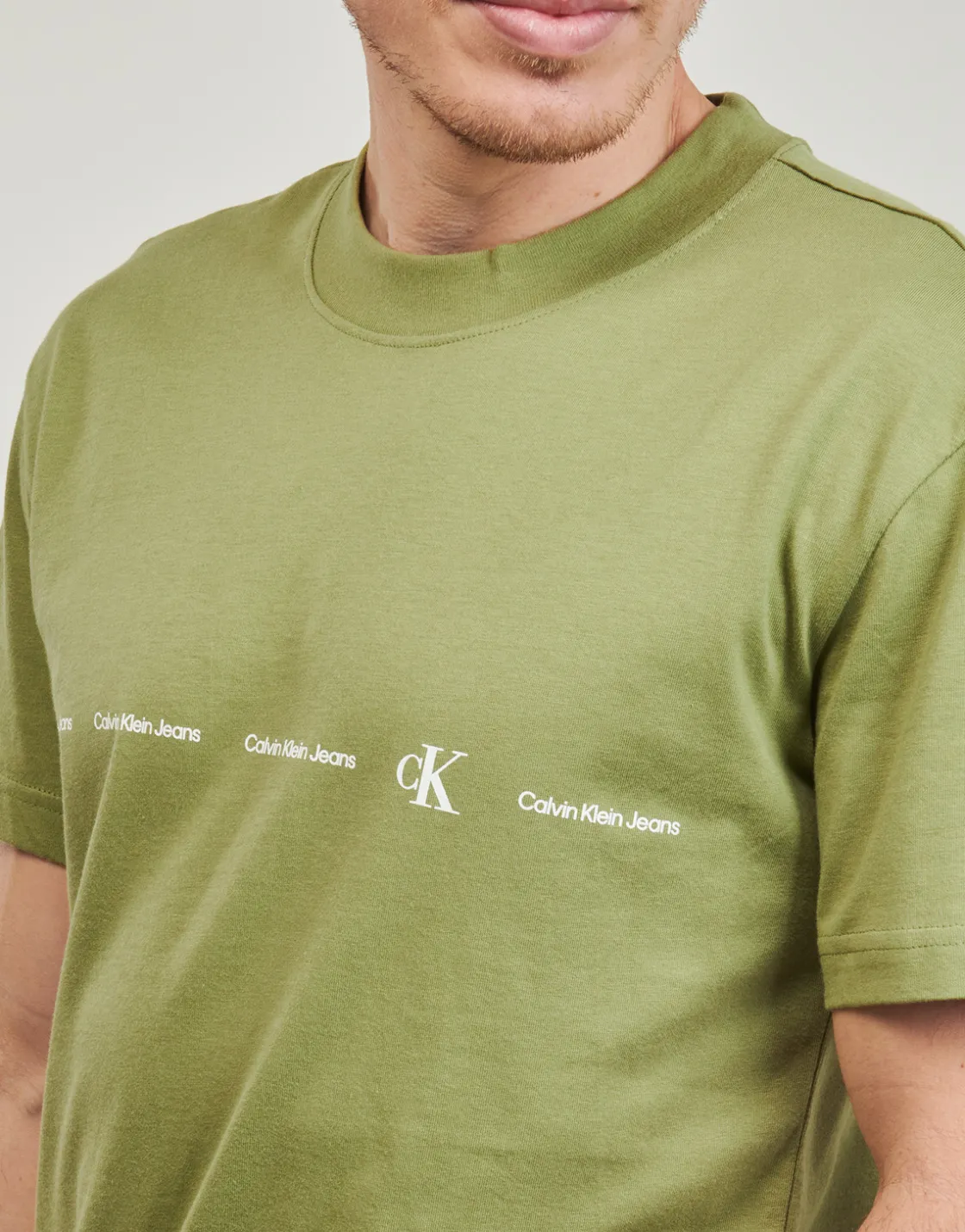 Calvin Klein Jeans - LOGO REPEAT TEE< T-shirts & Polos