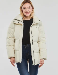 Calvin Klein Jeans - LOGO BELT WAISTED SHORT PUFFER< Manteaux