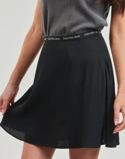 Calvin Klein Jeans Jupes^- LOGO ELASTIC SKIRT