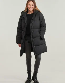 Calvin Klein Jeans - LOGO BELT LONG PUFFER Noir