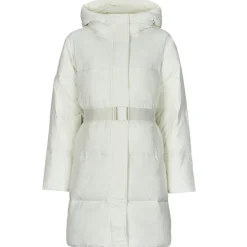 Calvin Klein Jeans Manteaux^- LOGO BELT LONG PUFFER