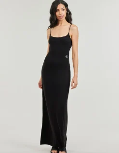 Calvin Klein Jeans - LONG MODAL DRESS Noir Online