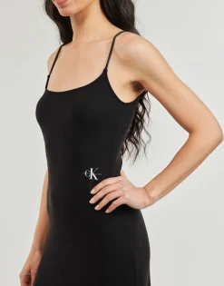 Calvin Klein Jeans - LONG MODAL DRESS Noir Online