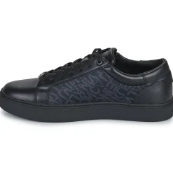 Calvin Klein Jeans - LOW TOP LACE UP W/ZIP MONO Noir Outlet