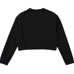 Calvin Klein Jeans - METALLIC BOX LOGO SWEATSHIRT Noir Clearance