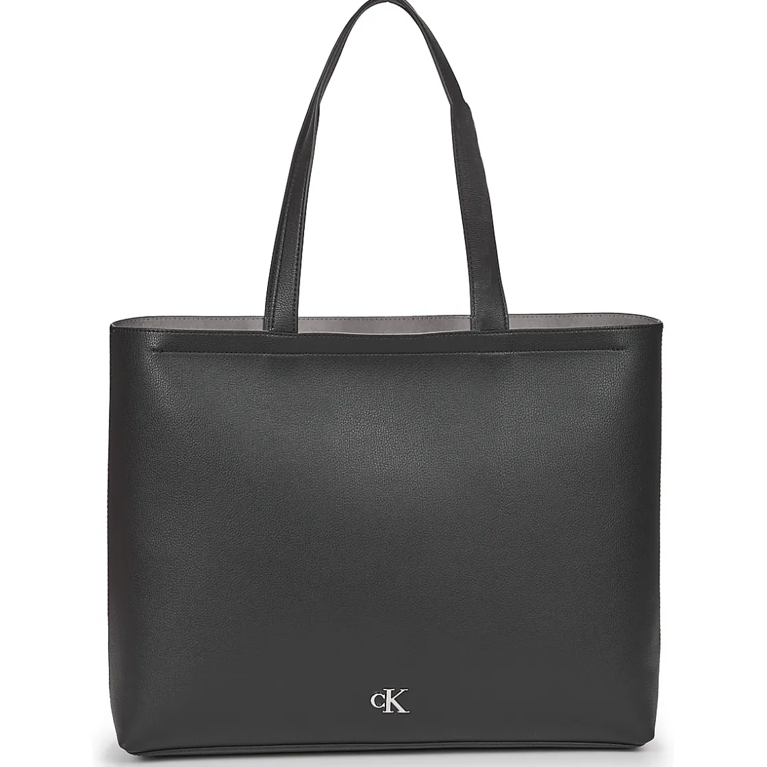 Calvin Klein Jeans - MINIMAL MONOGRAM SLIM TOTE34 Noir Clearance