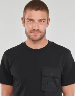 Calvin Klein Jeans T-shirts & Polos^- MIX MEDIA POCKET TEE