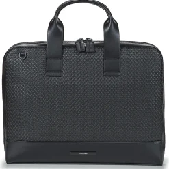 Calvin Klein Jeans - MODERN BAR SLIM LAPTOP BAG MONO Noir Hot